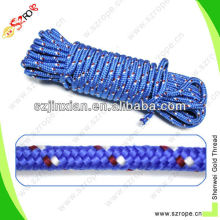 Blue Braided Cord Nylon Round Cord/Rope